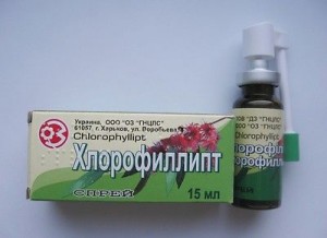 хлорофиллипт спрей инструкция по применению для горла