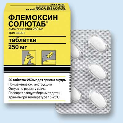 Флемоксин солютаб, общие сведения о препарате