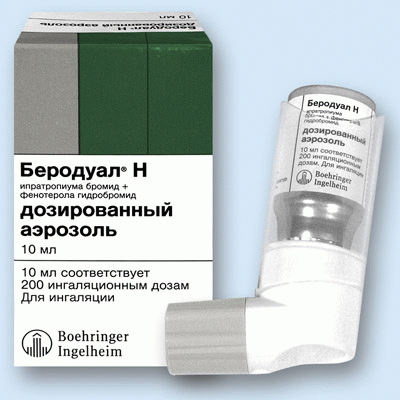 Раствор беродуала - средство для лечения кашля и астмы
