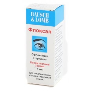 Препарат Флоксал относится к антибактериальным (противомикробным) лекарственным средствам, применяемых в офтальмологии для лечения болезней глаз
